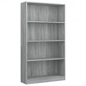 Book Cabinet Grey Sonoma Engineered wood 31.5x9.4x56.0 ...