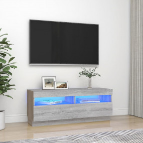 TV Cabinet Grey Sonoma Engineered Wood Medium TV Cabine...