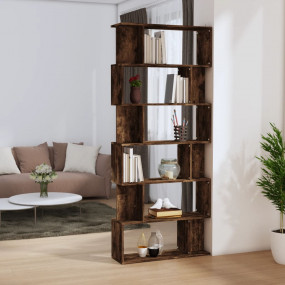 Book Cabinet Smoked oak Engineered wood 31.5 x 9.4 x 75...