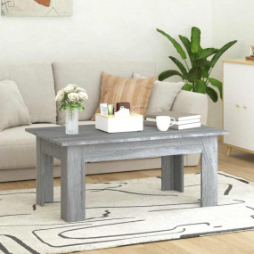 Coffee Table Gray Sonoma Engineered wood Medium Coffee ...