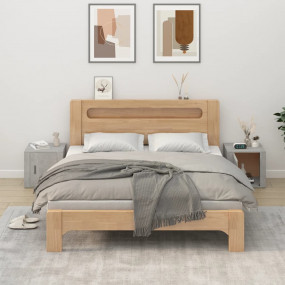Bedside Cabinet Set of 2 Concrete Grey Engineered Wood
