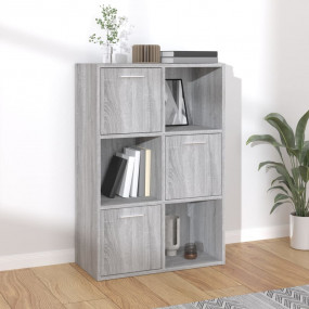 Storage Cabinet Grey Sonoma Engineered wood Medium
