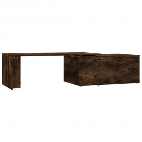 Coffee Table Smoked oak Engineered wood 59.1 x 19.7 x 1...