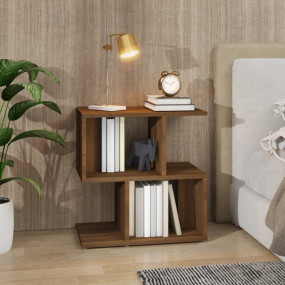 Bedside Cabinet Brown oak Engineered wood Medium Bedsid...