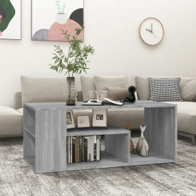 Coffee Table Grey Sonoma Engineered Wood Medium Coffee ...
