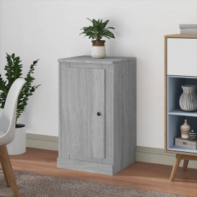 Sideboard Grey Sonoma Engineered Wood Small Sideboard