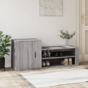 Shoe Cabinet Grey Sonoma Engineered wood Medium Shoe Ca...