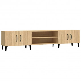 TV Cabinet Sonoma oak Engineered wood, metal One Size T...
