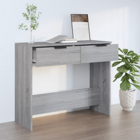 Console Table Grey Sonoma Engineered Wood Medium Consol...