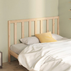 Bed Headboard Decorative Inlays Rectangular Rustic Soli...
