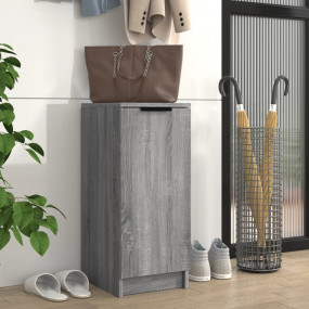 Shoe Cabinet Grey Sonoma Engineered Wood Compact Shoe C...