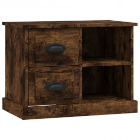 Bedside Cabinet Smoked oak Engineered wood 23.6 x 14.0 ...