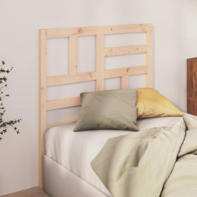 Bed Headboard Natural wood Solid pine wood Medium Moder...