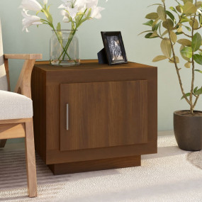 Coffee Table Brown Oak Engineered Wood Medium Coffee Ta...