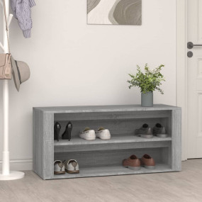 Shoe Rack Concrete gray Engineered wood Medium Shoe Rac...