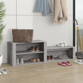 Shoe Cabinet Grey Sonoma Engineered Wood Medium Shoe Ca...