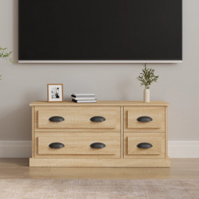 TV Cabinet Sonoma Oak Engineered Wood Medium TV Cabinet