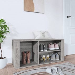 Shoe Cabinet Grey Sonoma Engineered Wood Shoe Cabinet R...