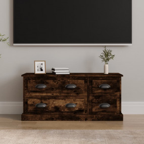 TV Cabinet Smoked Oak Engineered Wood 39.4 in x 14.0 in...