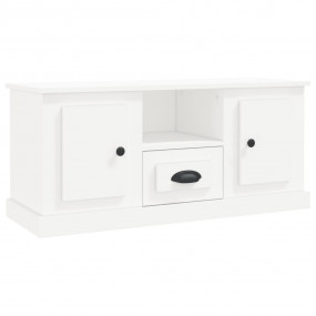 TV Cabinet White Engineered wood Standard TV Cabinet