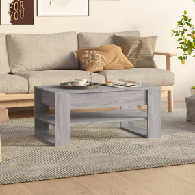 Coffee Table Gray Sonoma Engineered wood Medium Coffee ...