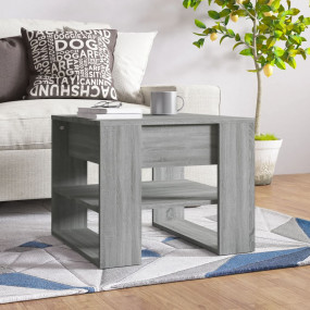 Coffee Table Gray Sonoma Engineered Wood Medium Coffee ...