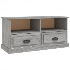 TV Cabinet Gray Sonoma Engineered wood Medium TV Cabine...