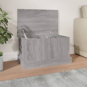 Storage Box Grey Sonoma Engineered wood Medium Storage ...