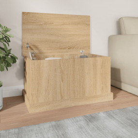 Storage Box Sonoma Oak Engineered Wood Medium Storage