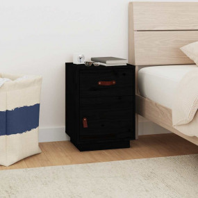 Bedside Cabinet Black