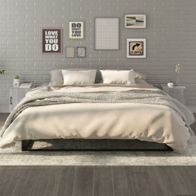 Bedside Cabinet Set of 2 Grey Sonoma Engineered wood, m...