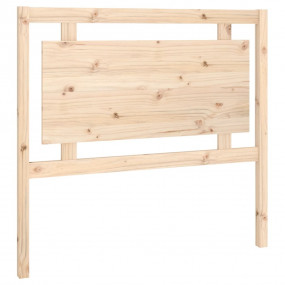 Bed Headboard Natural Pine Solid Pine Wood 41.5 in x 39...