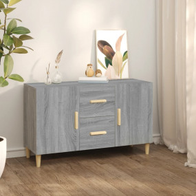 Sideboard Gray Sonoma Engineered wood Medium Sideboard