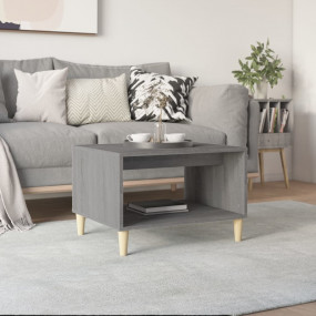 Coffee Table Grey Sonoma Engineered Wood Small Coffee T...