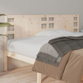 Headboard Natural wood Solid pine wood 55.5 x 1.6 x 39....