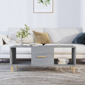 Coffee Table Grey Sonoma Engineered wood Medium Coffee ...