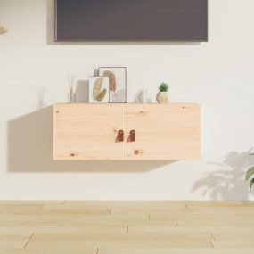 Wall Cabinet Natural Solid pine wood
