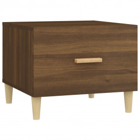 Coffee Table Brown Oak Engineered wood, solid eucalyptu...