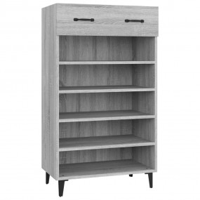 Shoe Cabinet Grey Sonoma Engineered Wood Medium Shoe Ca...