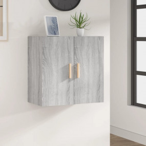 Wall Cabinet Grey Sonoma Engineered Wood Medium Wall Ca...