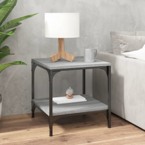 Coffee Table Grey Sonoma Engineered wood, steel Small