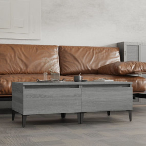 Side Table Set of 2 Grey Sonoma Engineered wood, metal ...