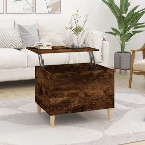 Coffee Table Smoked oak Engineered wood, solid eucalypt...