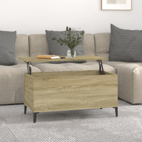 Coffee Table Sonoma oak Engineered wood, metal Medium