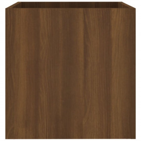Planter Box Brown Oak Engineered Wood Medium Decorative...
