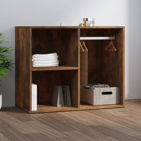 Dressing Cabinet Smoked oak Engineered wood 31.5x15.7x2...