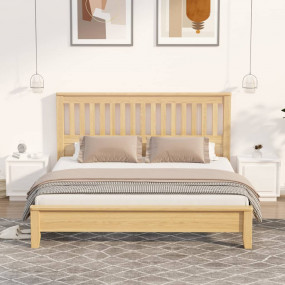 Bedside Cabinet Set of 2 High gloss white Engineered wo...