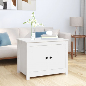 Coffee Table White Solid pine wood Medium Coffee Table