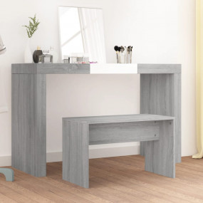 Dressing Stool Grey Sonoma Engineered wood Dressing Sto...