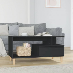 Coffee Table Black Engineered wood Medium Coffee Table
